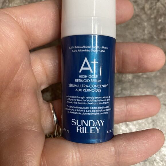 SUNDAY RILEY A+ High Dose RETINOID SERUM 8mL 0.27oz Retinol Night Treatment - Picture 2 of 3